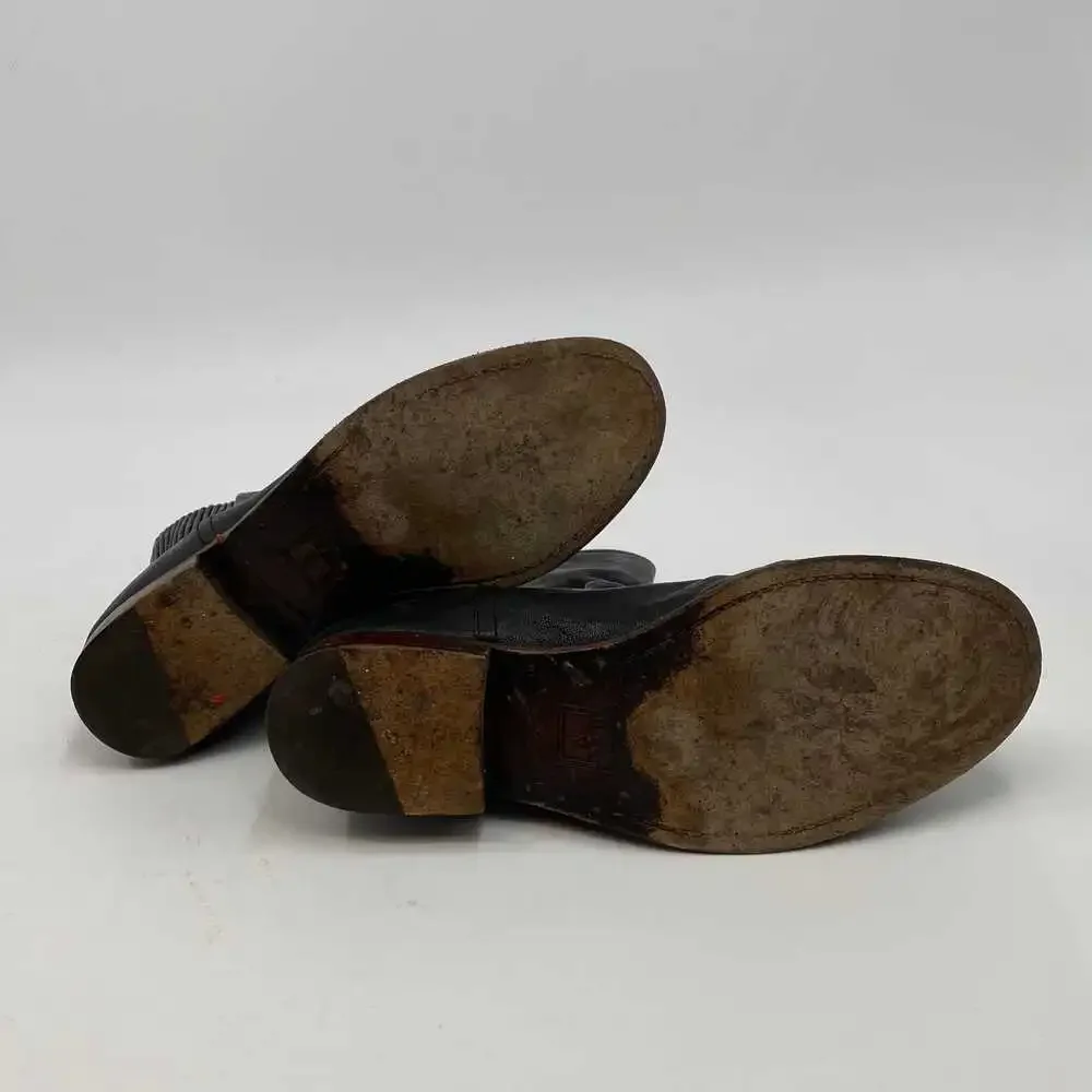 Frye Black Leather Ankle Booties | Women’s Size 6.5